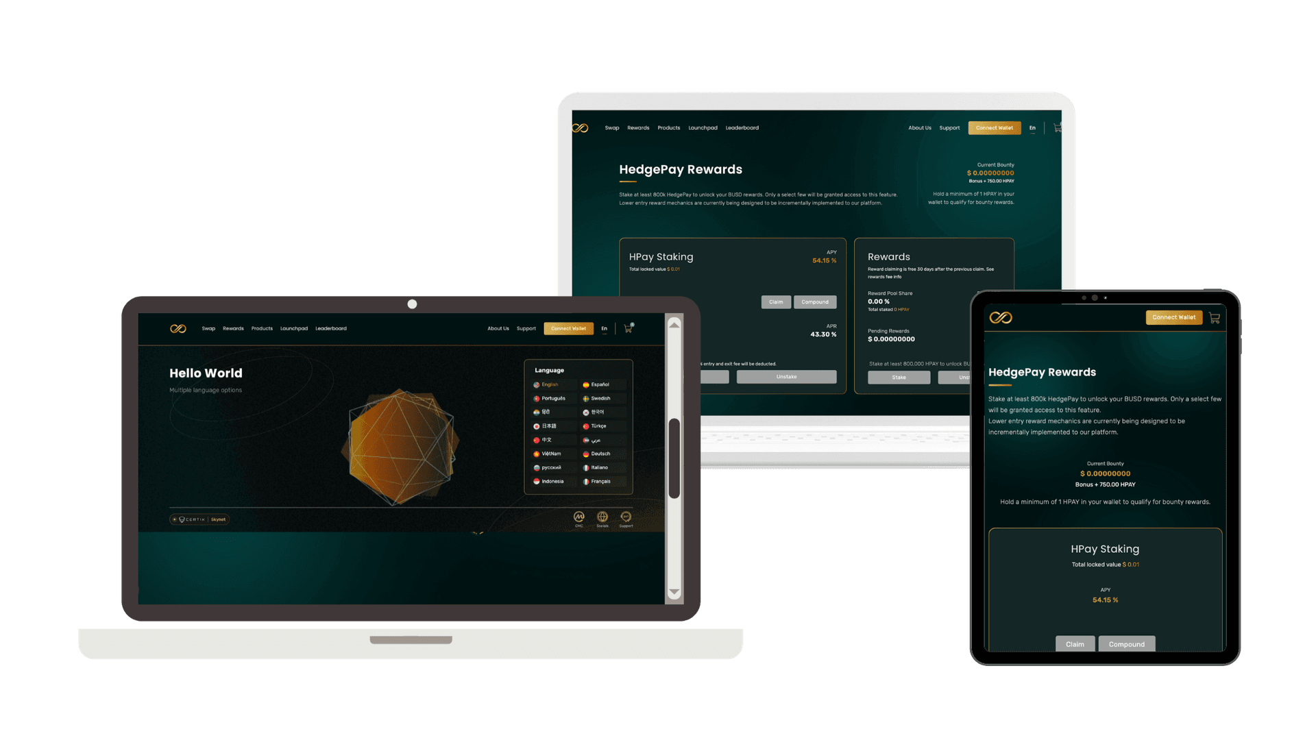 Success showcase for HedgePay platform